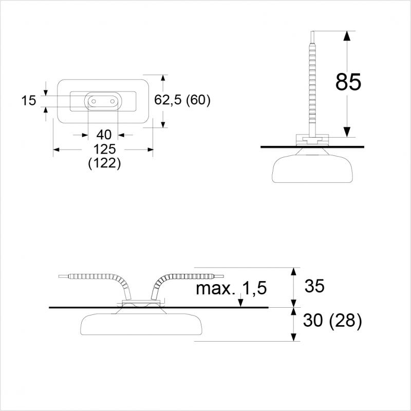 ELSTEIN-Black HTS ceramic infrared panel heaters  