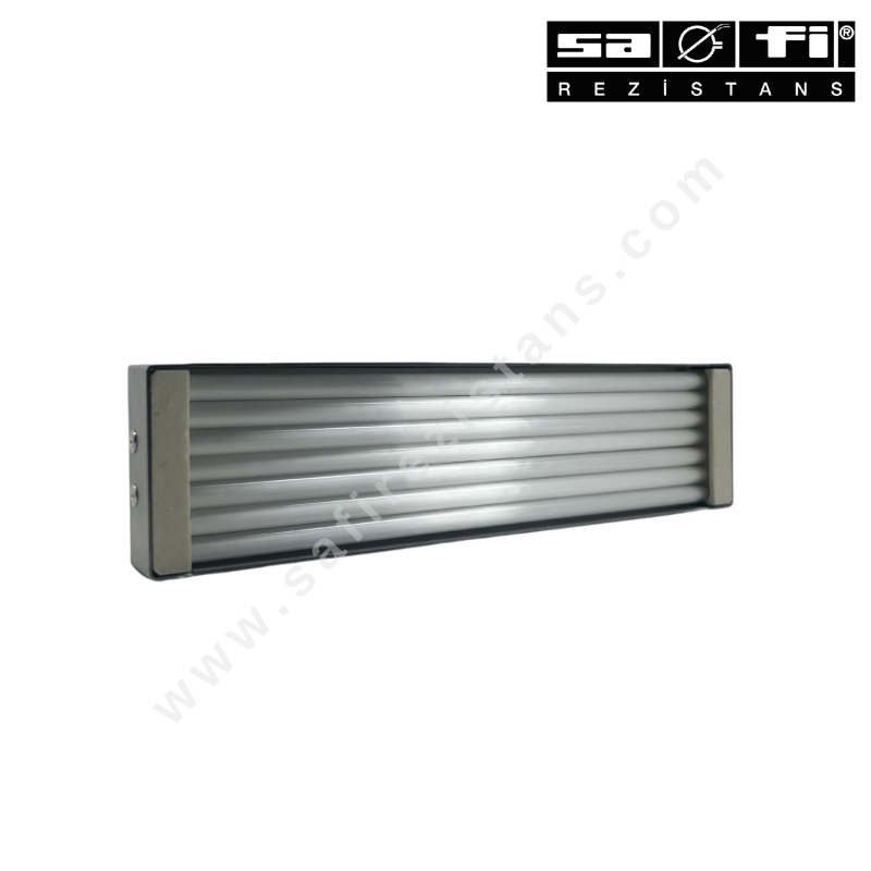 Quartz Type 1 Cassette Heater with K-Type Thermocouple 248x63x26mm
